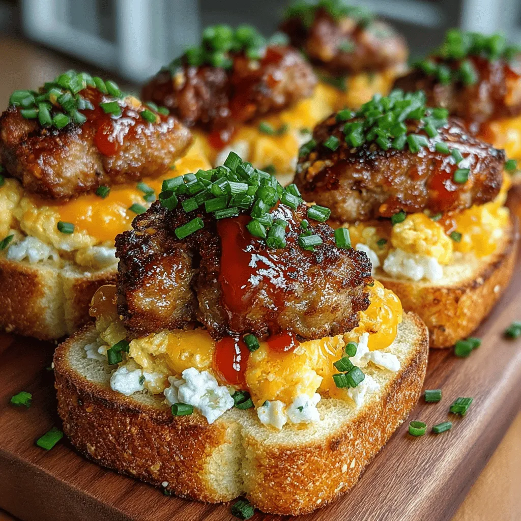 Breakfast sliders have taken the culinary world by storm, becoming a beloved choice for those seeking a quick, satisfying meal to kick-start their day. These delightful little sandwiches are not only portable and easy to prepare, but they also offer a versatile canvas for various flavors and ingredients. Among the many breakfast slider recipes, Mini Sausage Egg Muffin Sliders stand out as a fan favorite. They are the ideal option for breakfast or brunch, combining the rich flavors of sausage and eggs with the convenience of a handheld meal.