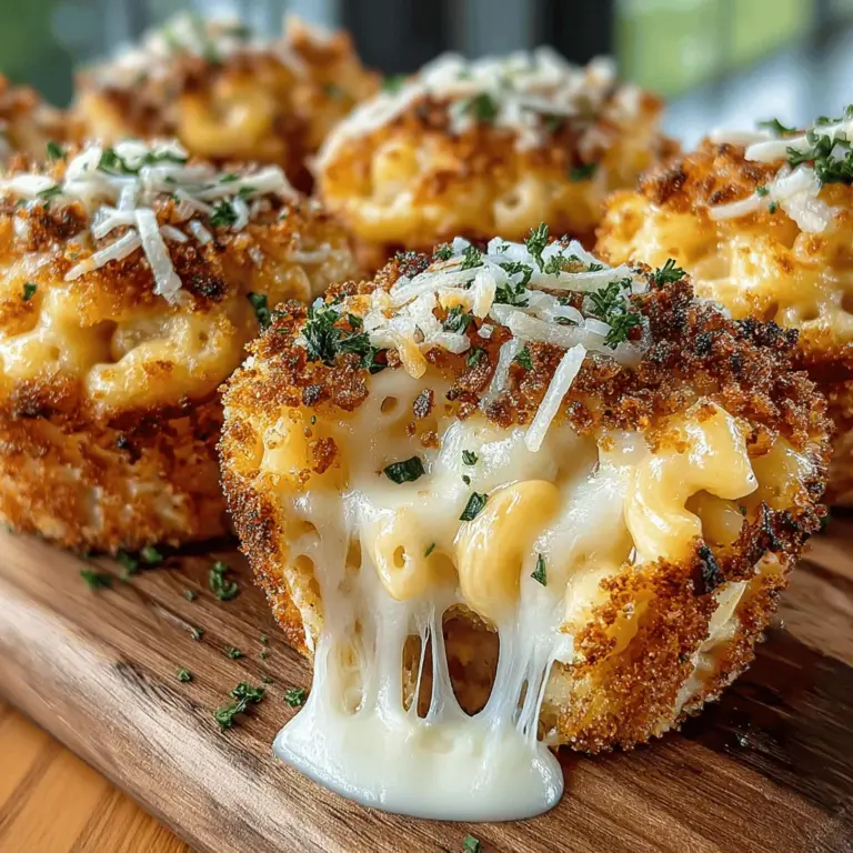 When it comes to comfort food, few dishes can rival the warm, gooey goodness of cheesy bites. Cheesy Delight Bites are the ultimate solution for anyone seeking a delightful snack or appetizer that can elevate any occasion. Whether you're hosting a casual get-together, preparing a family dinner, or simply indulging in a cozy night at home, these cheesy morsels are sure to impress. The combination of creamy cheeses with a hint of spices creates an irresistible flavor profile that both kids and adults will adore.