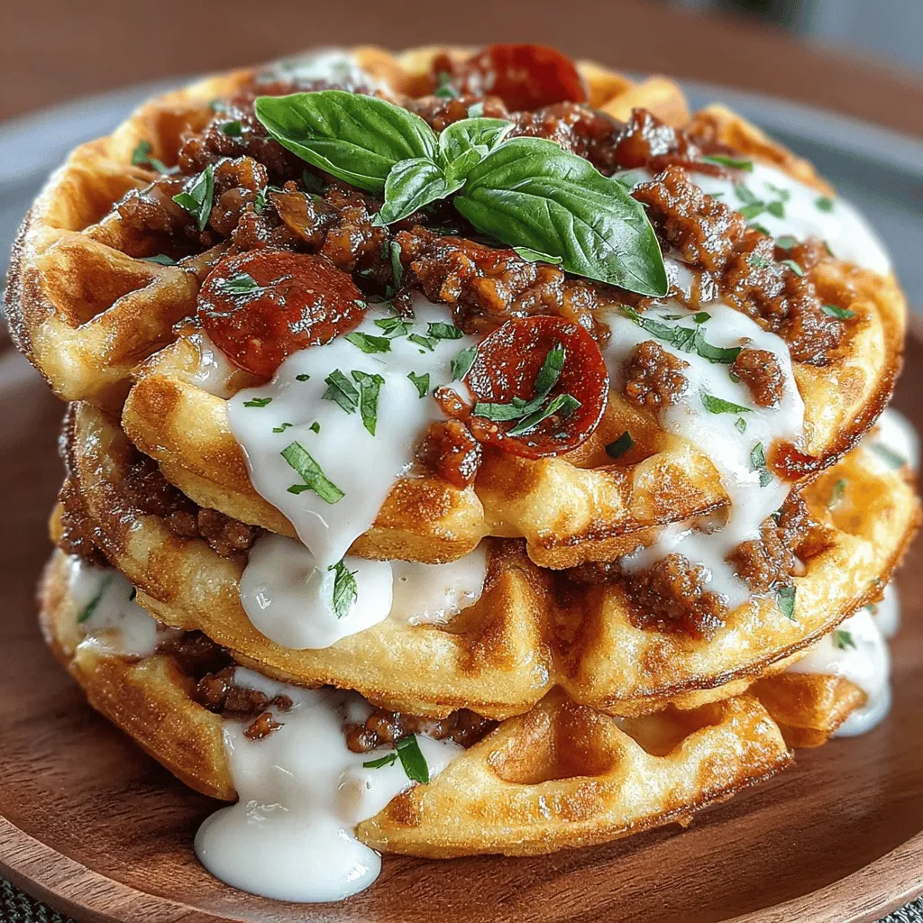 To create the perfect mini sausage pizza waffle sliders, it’s essential to understand the role of each ingredient in the recipe. Each component not only contributes to the flavor but also plays a crucial role in the overall texture and satisfaction of the dish.