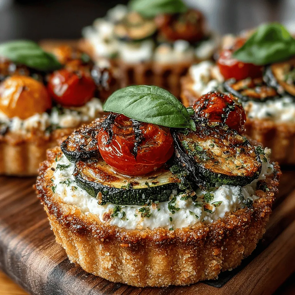 Mini Zucchini Tartlets with Goat Cheese are an exquisite appetizer that perfectly combines fresh vegetables and creamy cheese. These delightful bite-sized treats are not only visually appealing but also tantalize the taste buds with their rich flavors and textures. Whether you are hosting a gathering or simply looking for a satisfying snack, these tartlets are a fantastic choice that can impress both novice cooks and seasoned chefs alike.
