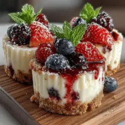 To create the perfect foundation for your Frozen Yogurt Berry Cheesecake Coins, start by preparing your muffin tin. Line each cup with cupcake liners, ensuring they fit snugly. This step is crucial, as it allows for easy removal of your cheesecake coins once they are frozen.