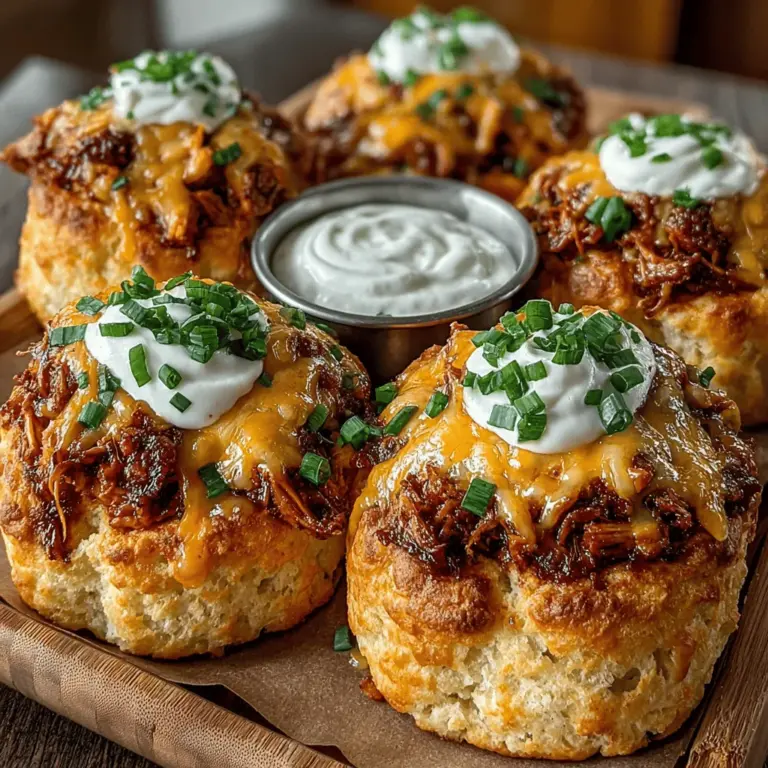 When it comes to gathering friends and family for a special occasion or simply enjoying a cozy night in, having the right appetizer can set the tone for an unforgettable experience. Enter Mini Buffalo Chicken Biscuit Bombs—a mouthwatering combination of spicy buffalo chicken, creamy cheese, and flaky biscuit dough that is sure to be a hit at any event. These delightful bites are not only bursting with flavor but also incredibly easy to make, making them accessible for cooks of all skill levels. Whether you're hosting a game day party, a family dinner, or a casual get-together, these biscuit bombs are the perfect snack to impress your guests.