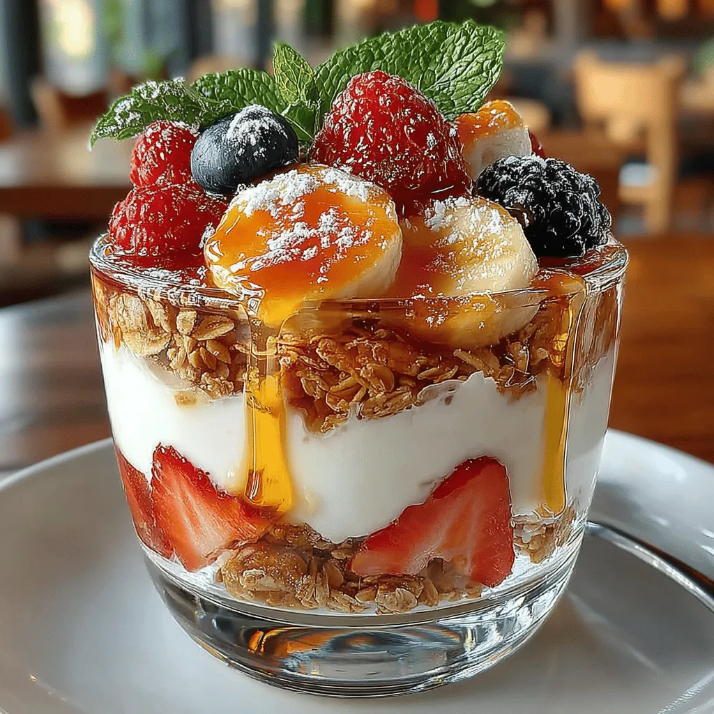 Yogurt parfaits have become a beloved choice for those seeking a healthy yet delicious breakfast or snack option. These layered delights not only tantalize the taste buds but also offer a canvas for creativity, allowing individuals to customize their parfaits with various ingredients. The Sunshine Yogurt Parfait stands out with its vibrant colors and fresh ingredients, making it not just a treat for the palate but also a feast for the eyes. This recipe encapsulates the essence of summer with its bright hues, and it’s packed with nutritional benefits that will energize your day.