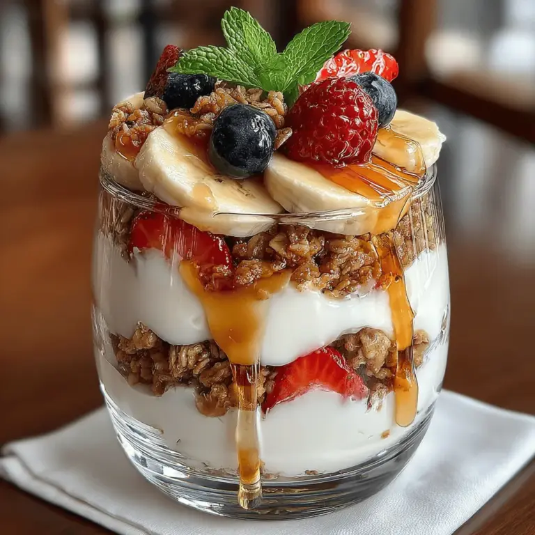 Yogurt parfaits have become a beloved choice for those seeking a healthy yet delicious breakfast or snack option. These layered delights not only tantalize the taste buds but also offer a canvas for creativity, allowing individuals to customize their parfaits with various ingredients. The Sunshine Yogurt Parfait stands out with its vibrant colors and fresh ingredients, making it not just a treat for the palate but also a feast for the eyes. This recipe encapsulates the essence of summer with its bright hues, and it’s packed with nutritional benefits that will energize your day.