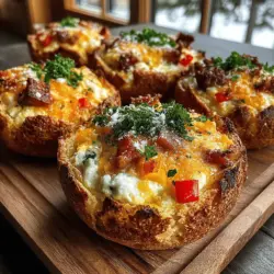 Mini Egg Muffin Bread Bowls: Baking, Serving, and Customization Guide