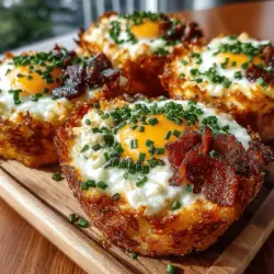Mini Breakfast Hash Brown Muffin Cups
