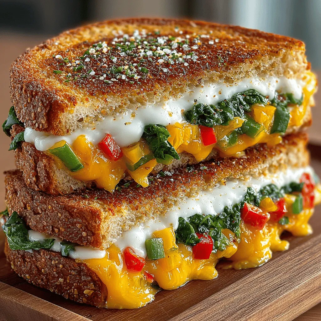Grilled cheese sandwiches hold a special place in the hearts of many, often regarded as the ultimate comfort food. Their gooey, melted cheese nestled between crispy, toasted bread evokes feelings of nostalgia and warmth. While the classic version is delightful on its own, there’s a world of flavors waiting to be explored. Enter the Hatch Chili Veggie Grilled Cheese, a delectable twist that infuses the traditional sandwich with the vibrant, smoky heat of Hatch green chiles. This unique variation not only elevates the humble grilled cheese but also caters to vegetarian diets, making it a perfect choice for a quick weeknight meal or an exciting lunch option.
