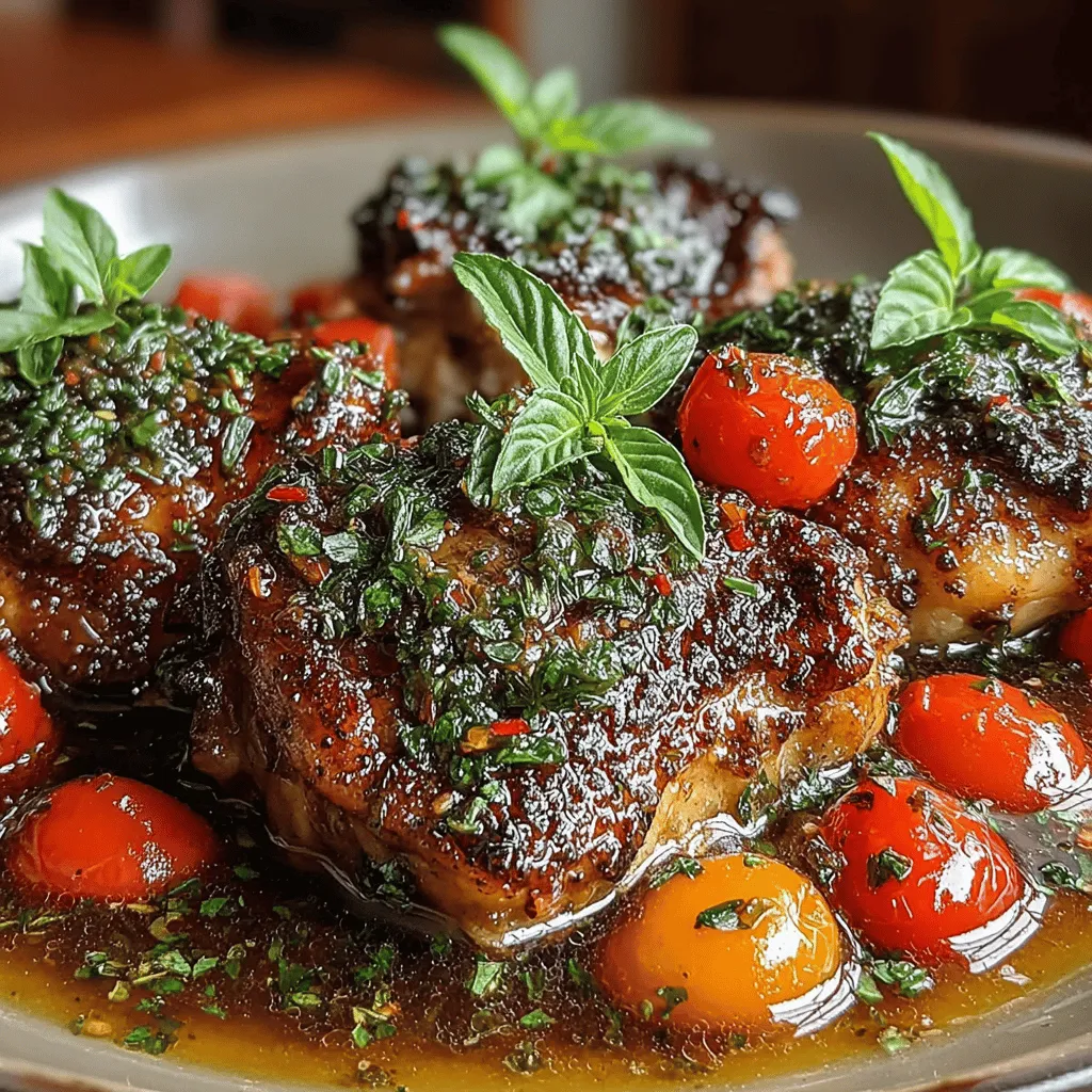 If you're on the hunt for a comfort food classic that combines ease of preparation with incredible flavor, look no further than Balsamic Bliss: Slow Cooker Chicken Thighs. This delectable dish not only boasts a rich, tangy glaze but also transforms the humble chicken thigh into a succulent meal that practically melts in your mouth. Perfect for busy weeknights or leisurely weekends, this recipe is a delightful way to savor the deep, harmonious flavors that only slow cooking can provide.