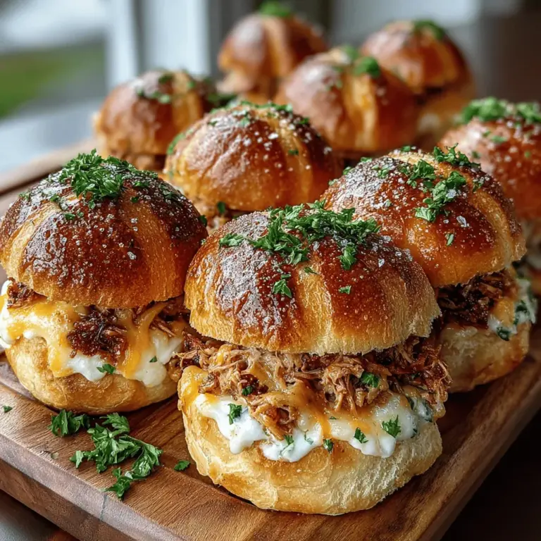If you're searching for a deliciously unique dish that marries the comfort of a classic favorite with a zesty twist, look no further than Spicy Green Chili Tuna Melt Sliders. These bite-sized creations transform the beloved tuna melt into a slider format, infusing it with the vibrant heat of green chilies. Ideal for everything from casual weeknight dinners to festive gatherings, these sliders are sure to impress your guests and tantalize your taste buds.