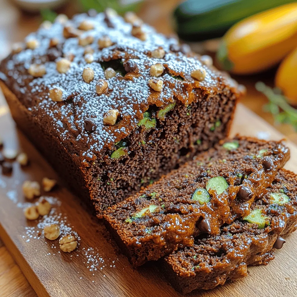 When it comes to desserts, the combination of chocolate and unexpected ingredients can create a truly memorable experience. One such delightful marriage occurs in the recipe for Decadent Chocolate Zucchini Delight. This innovative treat takes the humble zucchini—a vegetable often relegated to savory dishes—and elevates it to new heights by pairing it with the rich, indulgent flavors of chocolate. The result is a sumptuous chocolate bread that is not only delicious but also surprisingly nutritious.