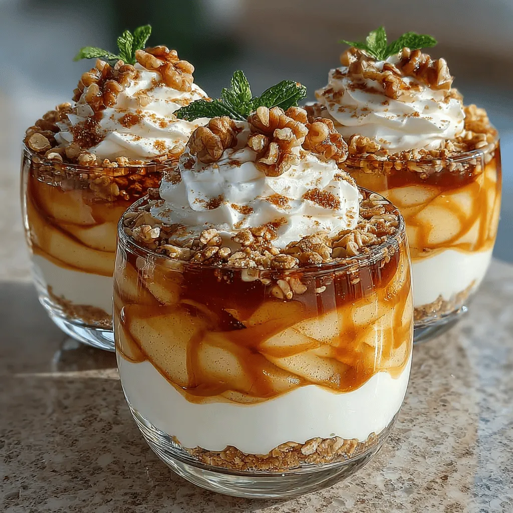 Cinnamon Apple Yogurt Swirl Cups are a delightful fusion of flavors and textures that can serve as a nutritious option for breakfast, a satisfying snack, or even a guilt-free dessert. This recipe captivates the palate with its sweet, spiced apples layered into creamy Greek yogurt, making it not only a treat for the taste buds but also a feast for the eyes. The use of fresh, wholesome ingredients like crisp apples and protein-rich yogurt ensures that these cups are packed with nutrients, making them a perfect choice for those seeking health-conscious options without sacrificing flavor.