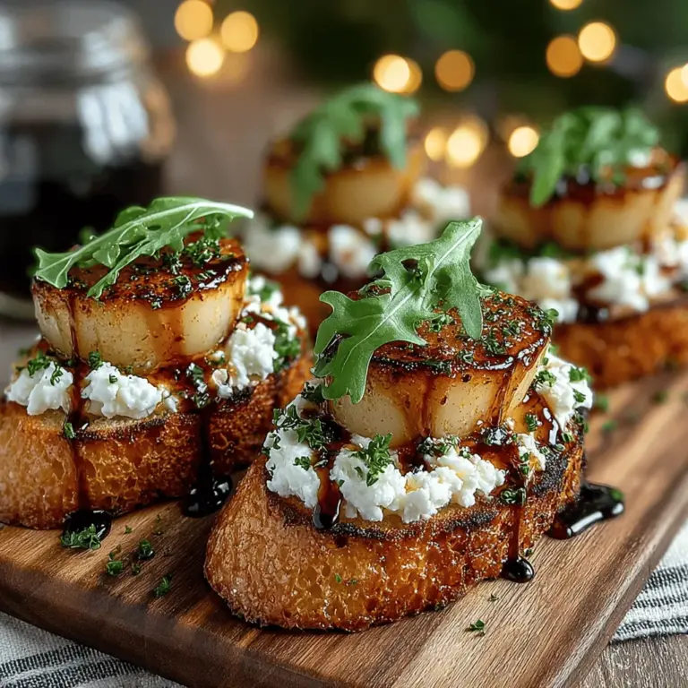 Crostini, a classic Italian appetizer, are small, toasted bread slices that serve as the perfect canvas for a variety of toppings. Their versatility makes them an ideal choice for impressing guests at any gathering, from casual get-togethers to elegant dinner parties. One standout variation that perfectly balances sweet and savory flavors is the roasted pear honey crostini. This delightful dish combines the rich sweetness of roasted pears with the earthy notes of olive oil, aromatic rosemary, and creamy goat cheese, all drizzled with honey for an added touch of indulgence. What’s more, this recipe is incredibly easy to prepare, making it accessible for home cooks at any skill level. Whether you’re a seasoned chef or a novice in the kitchen, you’ll find this crostini recipe both approachable and rewarding.