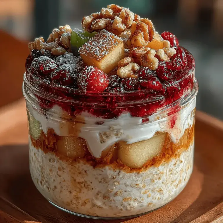 At its core, overnight oats are a no-cook method of making oatmeal that involves soaking rolled oats in liquid overnight. This simple process allows the oats to absorb the liquid, resulting in a creamy texture that’s ready to eat by morning. The beauty of overnight oats lies in their convenience; you can prepare several jars at once, making it easy to enjoy a nutritious breakfast throughout the week.