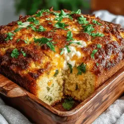 Spicy Hatch Chili Cornbread Bake: The Ultimate Comfort Food