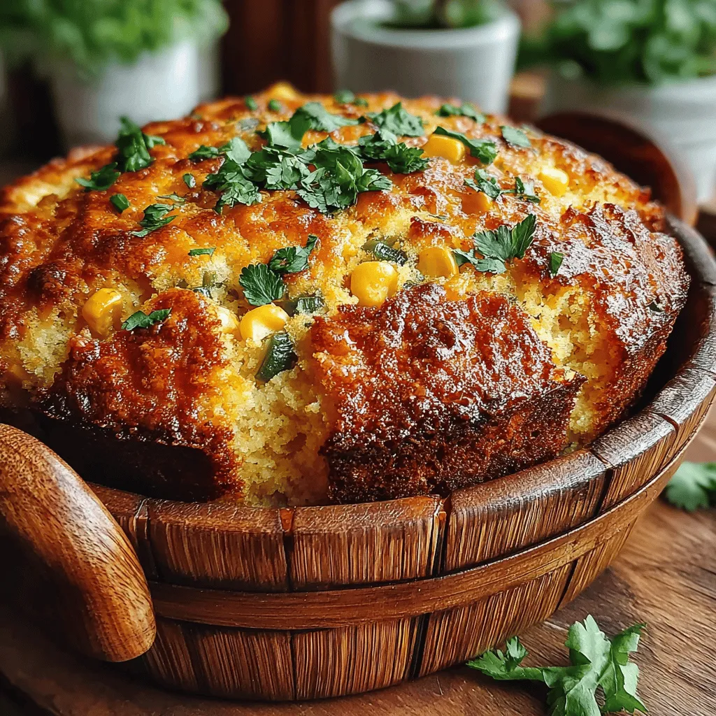When it comes to comfort food, few dishes can rival the warm, inviting aroma of freshly baked cornbread. The Spicy Hatch Chili Cornbread Bake takes this classic staple to new heights, infusing it with the vibrant flavors of Hatch green chiles. These chiles, celebrated for their unique taste and moderate heat, elevate the traditional cornbread experience into a savory delight that is perfect for any meal or occasion.