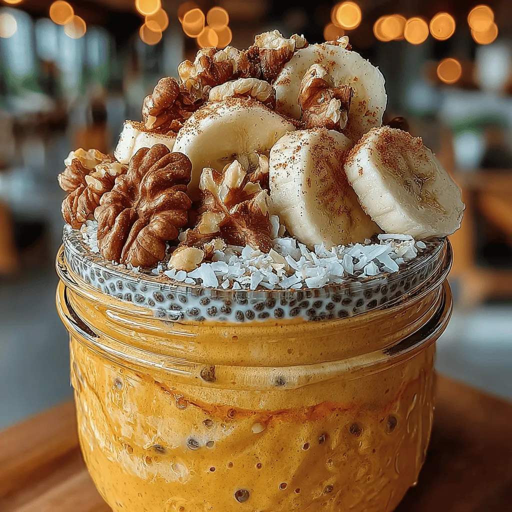 As the leaves begin to turn and the air becomes crisp, there’s an undeniable charm in the seasonal flavors that autumn brings. Among the most beloved of these flavors is pumpkin, a versatile ingredient that evokes warmth, comfort, and nostalgia. This Golden Spiced Pumpkin Chia Pudding is not only a celebration of fall but also a nutritious and satisfying option for breakfast or a snack. Packed with wholesome ingredients, this recipe combines the creaminess of chia pudding with the rich taste of pumpkin and warming spices, making it a delightful treat that anyone can enjoy.