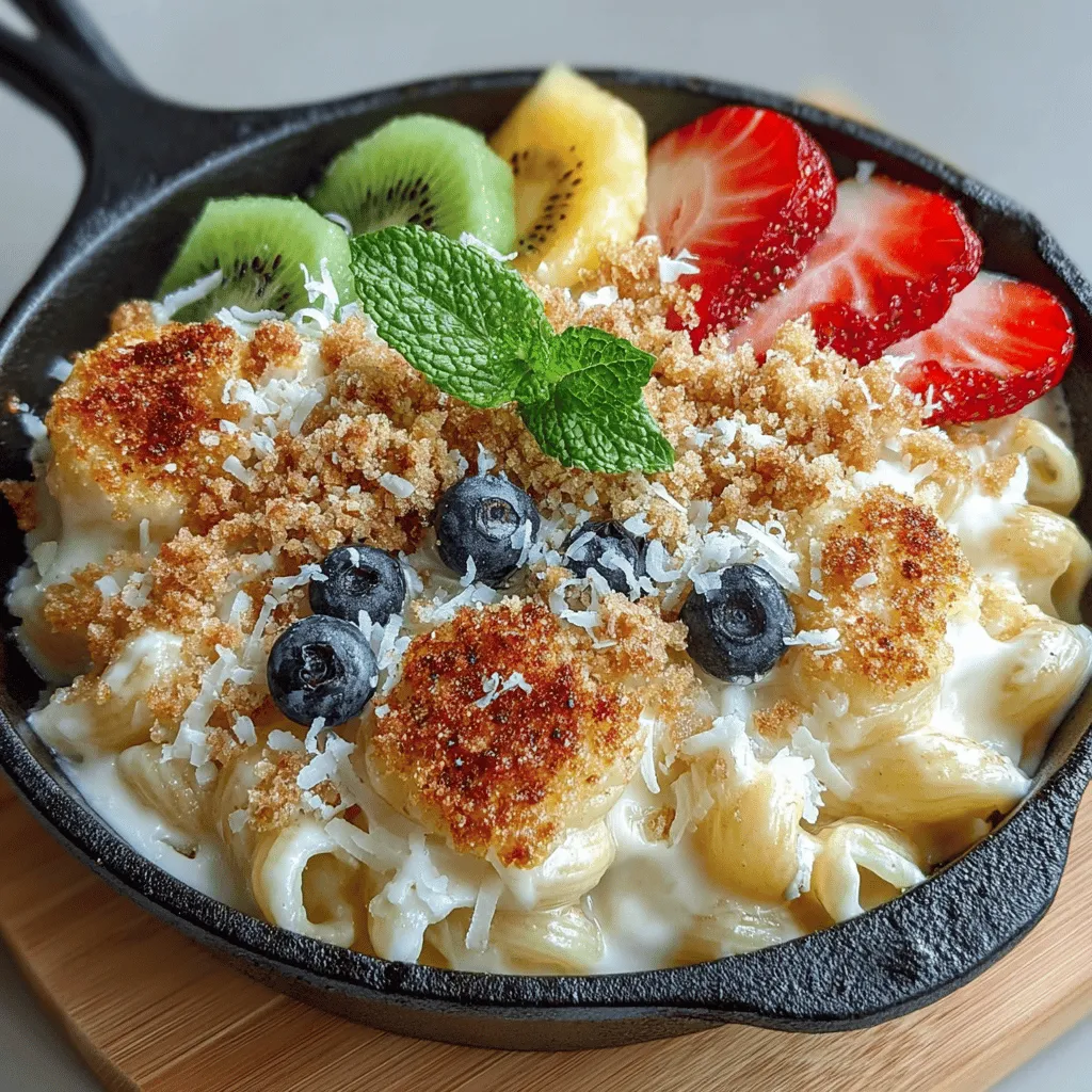 In the culinary landscape, few dishes are as universally comforting as mac and cheese. Its creamy, cheesy texture has warmed hearts and satisfied appetites for generations. However, as food enthusiasts continue to explore and innovate, traditional recipes are being reimagined to include unexpected ingredients. Enter the Fruity Fusion Mac and Cheese—a delightful blend that takes this classic comfort food to a whole new level. This unique recipe merges the rich, velvety goodness of cheese with the fresh, vibrant flavors of fruits, creating an enticing dish that is not only delicious but also visually appealing.