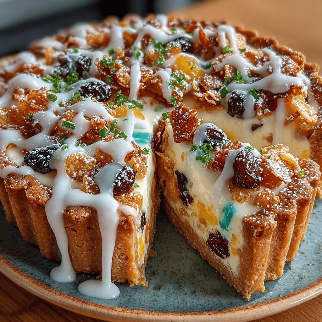 The Nostalgic Cornflake Tart is more than just a dessert; it’s a culinary time capsule that transports many of us back to the carefree days of childhood. This delightful tart features a crunchy cornflake base, enriched with the sweetness of golden syrup and the richness of butter, creating a symphony of textures and flavors that is both satisfying and reminiscent of simpler times. For those who grew up enjoying this beloved treat, the very smell of it baking can evoke vivid memories of school lunches and family gatherings. In this article, we will not only explore the recipe in detail, but we will also delve into the background of this cherished dish, ensuring that you can recreate the Nostalgic Cornflake Tart in your own kitchen.